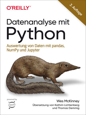 cover image of Datenanalyse mit Python